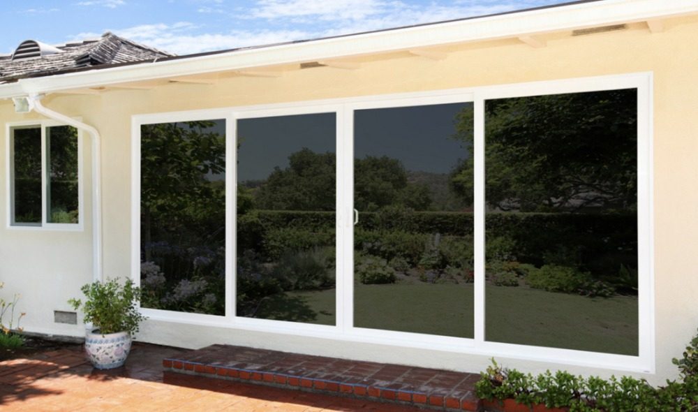 Residential window tint install