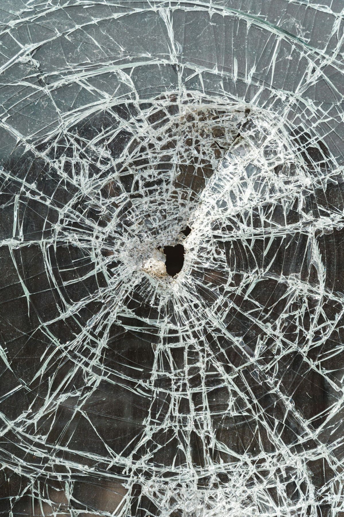 Security film: holds glass together
